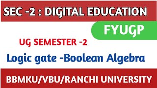 Logic gates  Boolean Algebra  important mcq [upl. by Fabriane498]