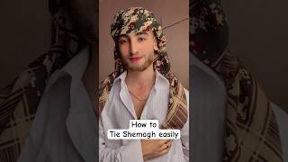 How to tie Shemagh  Amaan Ullah [upl. by Yniattirb981]