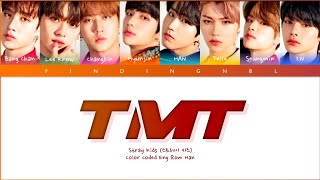 stray kids quottmtquot ot8 ver lyrics  color coded engromhan [upl. by Orfield657]