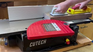 Cutech 10quot Benchtop Jointer Review with WEN jointer comparisons [upl. by Lonnard41]