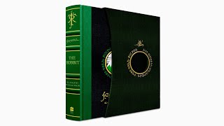 THE HOBBIT Deluxe illustrated edition by J R R Tolkien [upl. by Attelrahc]