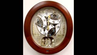 QXM531ZRH  Seiko Melodies in Motion Clock with Swarovski Crystals [upl. by Susanne765]