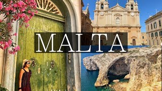 3 Days in MALTA  Valletta Mdina Stunning Blue Grotto 3 Cities [upl. by Halyk]