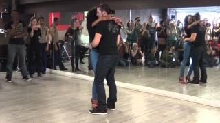 Kizomba Tarraxhina with Félicien and Isabelle at KFE 2013 [upl. by Sancha]