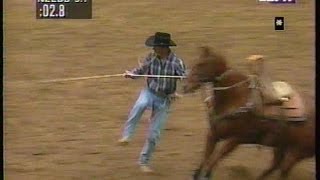 Calf Roping  Jackson Rodeo  1998 [upl. by Azriel]