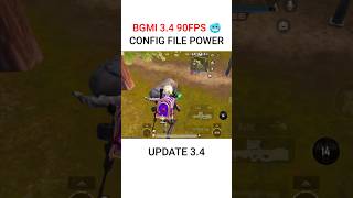 BGMI 34 CONFIG FILE POWER OF 90 FPS 💪🏻bgmi34 90FPS bgmiServerhacker NinjaXGaming [upl. by Crockett483]