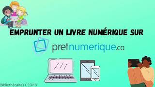 Emprunter un livre numérique sur pretnumeriqueca [upl. by Eirak]