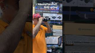 nikon prostaff p7 8x42 binoculars quick review shorts [upl. by Mcferren53]