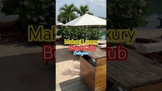 Makani Luxury Beach Club Cartagena Colombia shorts [upl. by Emirak]