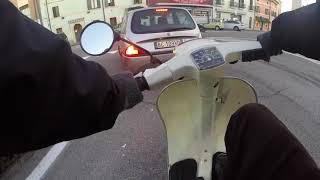 OnBoard Vespa 50 special 75cc Polini  GoPro [upl. by Kired333]