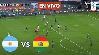 ARGENTINA vs BOLIVIA EN VIVO  ELIMINATORIAS CONMEBOL RUMBO AL MUNDIAL 2026 🐐 MESSI TITULAR [upl. by Dranreb]