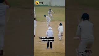 Most difficult time for a batsman to face fast bowlers in morning ncaofficia1 ranjitrophy [upl. by Aynodal]