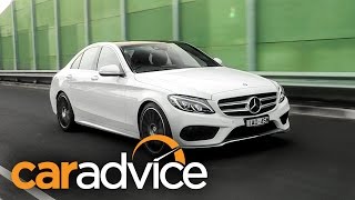 2015 Mercedes Benz CClass Review  CarAdvice [upl. by Chappie]