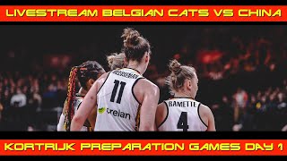 Livestream Friendly Game Belgian Cats vs China 2024 [upl. by Dorsey]