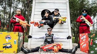 LTT Nerf War  Captain SEAL X Warriors Nerf Guns Fight Crime Dr Lee Underworld Transactions Failed [upl. by Otxilac]