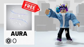 HOW TO GET NEW FREE AURA ITEM 😍😋  2022 Roblox  NEW FREE ROBLOX ITEMS [upl. by Einahpad]