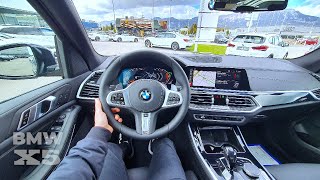 New BMW X5 2021 Test Drive POV [upl. by Nikolia]