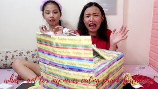 NEVER ENDING BIRTHDAY PRANK TO ALEXA  PART 3 quotREGALOquot  Aurea amp Alexa [upl. by Ziegler]