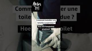 🚽 Comment installer une toilette suspendue  diy toilette renovation [upl. by Absalom509]