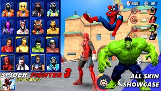 Spiderman Ironman Hulk Deadpool Avengers Superhero Vs Criminal Part 1140  Spider Fighter 3 [upl. by Daphna]