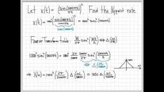 Nyquist Sampling Problem 06 [upl. by Chee]