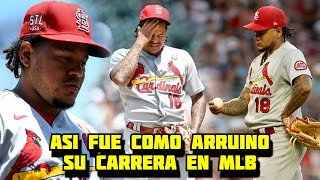 Carlos Martinez paso de Ser uno de los Majores Lanzadores a Arruinar Completamente su Carrera en MLB [upl. by Normie759]