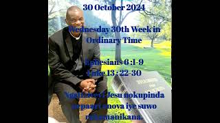 Fr Makamure 30 October 2024Ngatiziveyi Jesu nokupinda nepaari anova iye suwo rakamanikana [upl. by Shirl417]