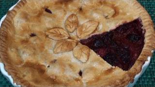 Blackberry and Apple Pie Recipe [upl. by Neimad351]