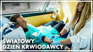 Światowy Dzień Krwiodawstwa  akcja w Sejmie [upl. by Acinomaj]