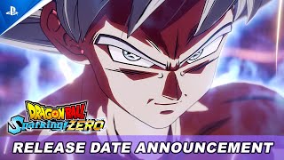 Dragon Ball Sparking Zero  Release Date Announcement  PS5 Games [upl. by Keheley]