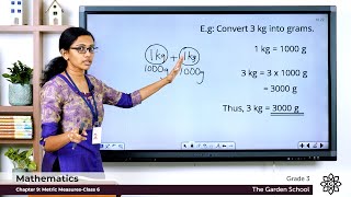 Grade 3 Mathematics Chapter 9 Class 6 Conversion of units of weight [upl. by Artemisa]