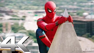 SPIDERMAN HOMECOMING Best Action Scenes 4K ᴴᴰ [upl. by Siul]