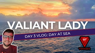 First Day at Sea Vlog  Valiant Lady  Virgin Voyages January 2024 [upl. by Clercq922]