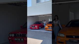 spare tyre install on the e30 bmw e30 mtech2 m3 r34 fastandfurious skyline paulwalker supra [upl. by Lathan634]