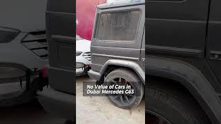 No Value of Cars in Dubai Mercedes G63 Parked like Garbage shortsvideo g63 mercedes shortsvideo [upl. by Dannel]