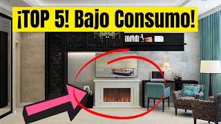 🔥 TOP 5 CHIMENEAS ELÉCTRICAS de Pared  BAJO CONSUMO Decorativas EFECTO LLAMA ✅ MODERNAS en 2022 [upl. by Nohtanoj]