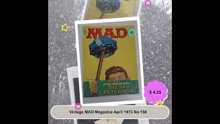 Vintage MAD Magazine April 1973 No 158 [upl. by Kaye608]