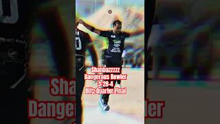 Rawalpindi Express Shahbazzzzz Dangerous Bowler🔥3284 Blitz Quarter Finalsubscribe cricketlover [upl. by Yenahc249]