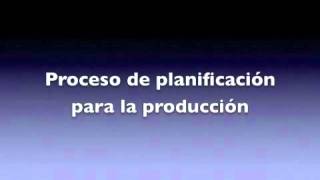 Proceso de planificación para la producción [upl. by Lawler161]