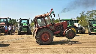 Belarus Mtz 82 traktor tractor pulling 2017 [upl. by Nnairret205]