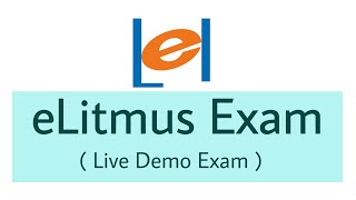 eLitmus Exam  Live Online Demo [upl. by Beckman256]