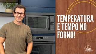 COMO EU SEI A TEMPERATURA E TEMPO PRA ASSAR NO FORNO [upl. by Ellicec221]