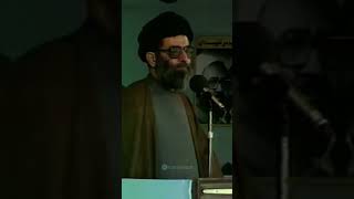 Khameneis bravery after the explosion during the 1985 Friday prayer 🔥🗿 Imam Khamenei  \Edit [upl. by Sixel]