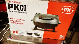 Honest Review Of The PK Grills PKGO Portable Charcoal Grill  850 Degrees Hot  20 Year Warranty [upl. by Profant]