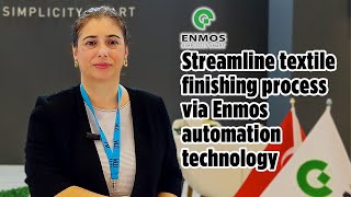 Streamline Textile Finishing Process Via Enmos Automation Technology [upl. by Schnapp560]