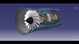 Catia v5 Design a turbine in Generative shape design [upl. by Galvin]