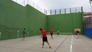 Frontenis honor Pedriza VS Pozuelo [upl. by Siloa640]