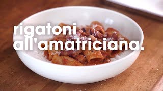 Rigatoni allamatriciana [upl. by Adur646]