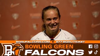 BG WSoc  Emma Stransky Postgame 928 [upl. by Llacam]