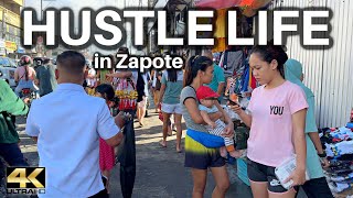 Hustle Street Scenes from Zapote Bacoor Cavite Philippines 4K [upl. by Domenico131]